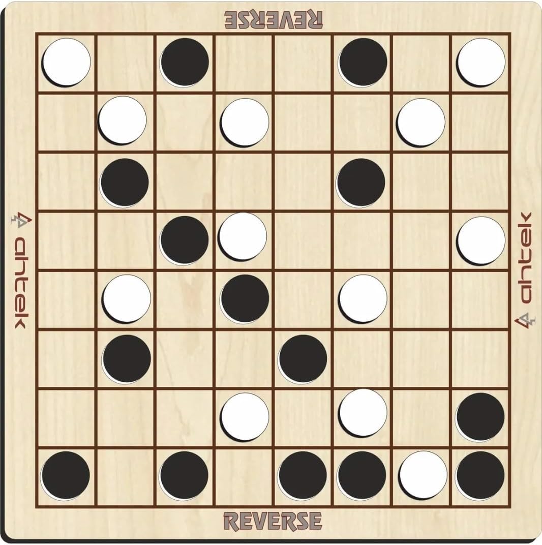 Ahşap Reverse Zeka Ve Oyunu, Reversi eticset318