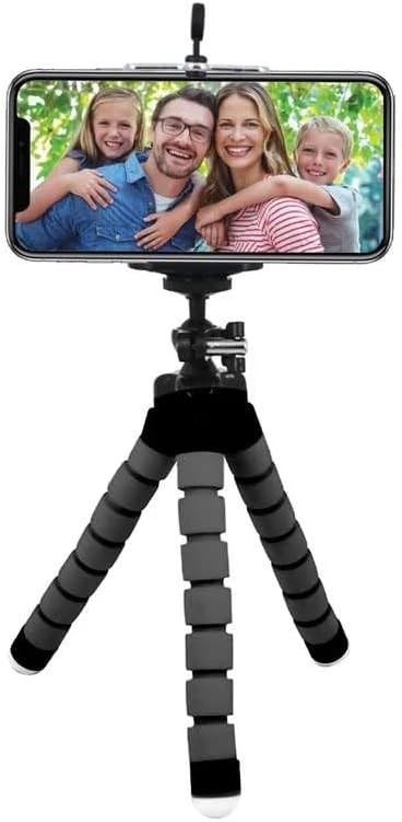 Alternative view of SÜNGERLİ, ELASTİK VE SABİT, DÖNEBİLEN TRİPOD (SİYAH)