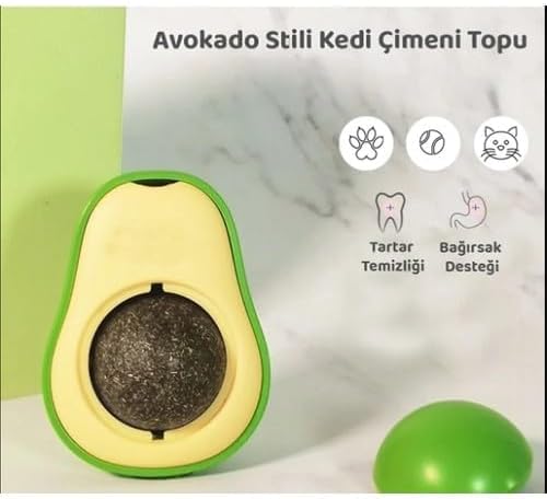 Alternative view of Kedi Nanesi Kedi Otu Topu Kedi Oyuncağı Yapışkanlı Oyuncak