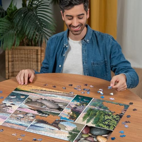 , 1000p Puzzle Sakin Sahil, Yetişkin Puzzle