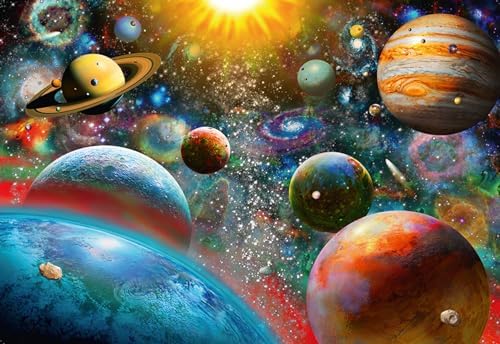 1000 Parçalı Puzzle Gezegenler, Yapboz