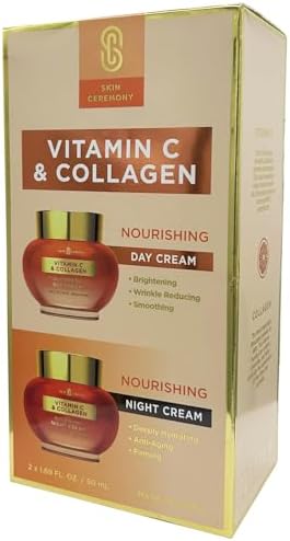 Vitamin C & Collagen Gece ve Gündüz Kremi İkili Set 2x50ML