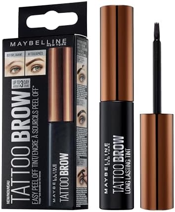 Alternative view of New York Tattoo Brow Geçici Kaş Dövmesi, Açık Ton, 4.9 ml (2 paketi)