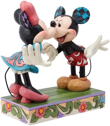 Alternative view of Gelenekleri Jim Shore ve Minnie Mouse Yapımı Kalp Eller Heykelcik, 16,125 cm, Çok Renkli