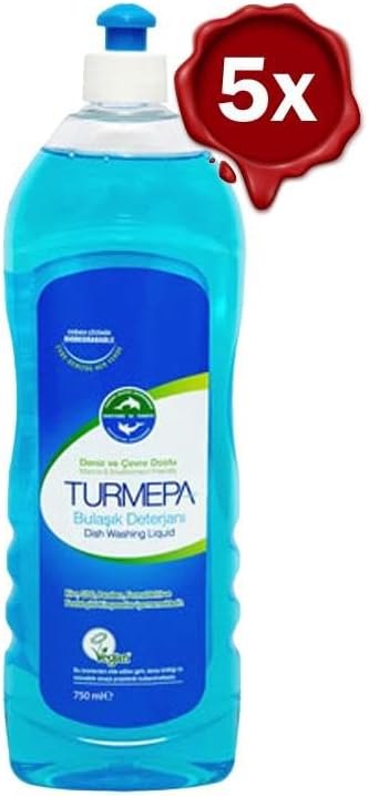 Elde Yıkama Bulaşık Deterjanı 750 ml x 5