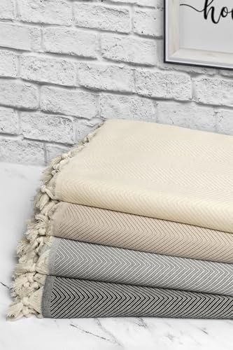 Alternative view of DENİZLİ CONCEPT Trendy Koltuk Örtüsü Gri 170 x 300