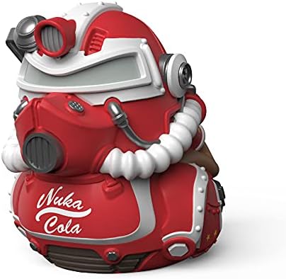 TUBBZ Kutulu Baskı Nuka Cola T-51 Kauçuk Ördek Figürü - Resmi Fallout Ürünü - Gerilim TV ve Video Oyunları