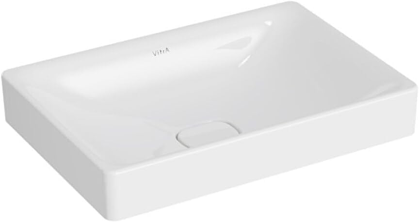 Metropole 7535B003-1398 Dikdörtgen Çanak Lavabo, 60cm, Beyaz