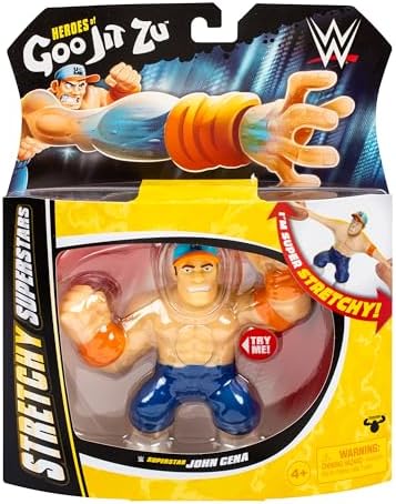 Alternative view of Esnek figür - GOO JIT ZU WWE - Cena - 11 cm - Elastik doku - 3 x esnek
