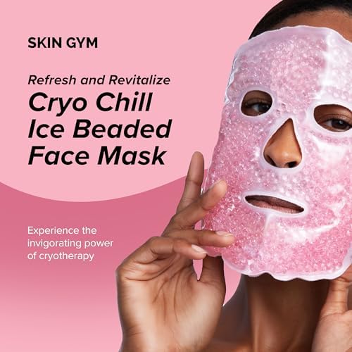 Alternative view of SKIN GYM Cryo Chill Ice Boncuklu Yüz Maskesi Cilt Bakımı, Gelişmiş Soğuk Terapili Cilt Bakımı, Koyu Halkalar ve Şişlikler için Soğuk Yüz Göz Maskeleri, Kadınlar için Yüz Bakımı Spa Hediyeleri