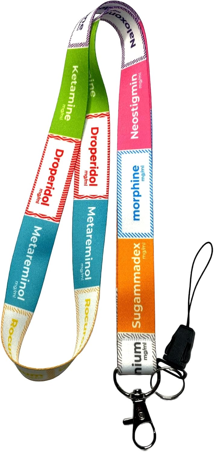 Alternative view of Anestezi Boyun ipi ve Telefon Askısı Lanyard