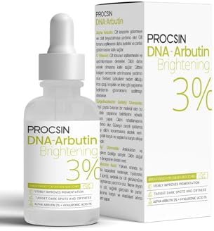 PROCSIN DNA-Arbutin Koyu Leke Karşıtı Cilt Tonu Düzenleyici ve Aydınlatıcı Serum 30 ML
