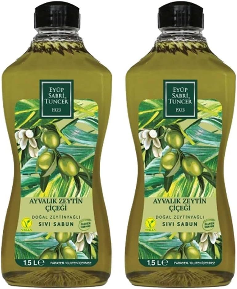 Alternative view of Ayvalık Zeytin Çiçeği 1,5 lt Sıvı Sabun Doğal Zeytinyağlı x 2 Adet