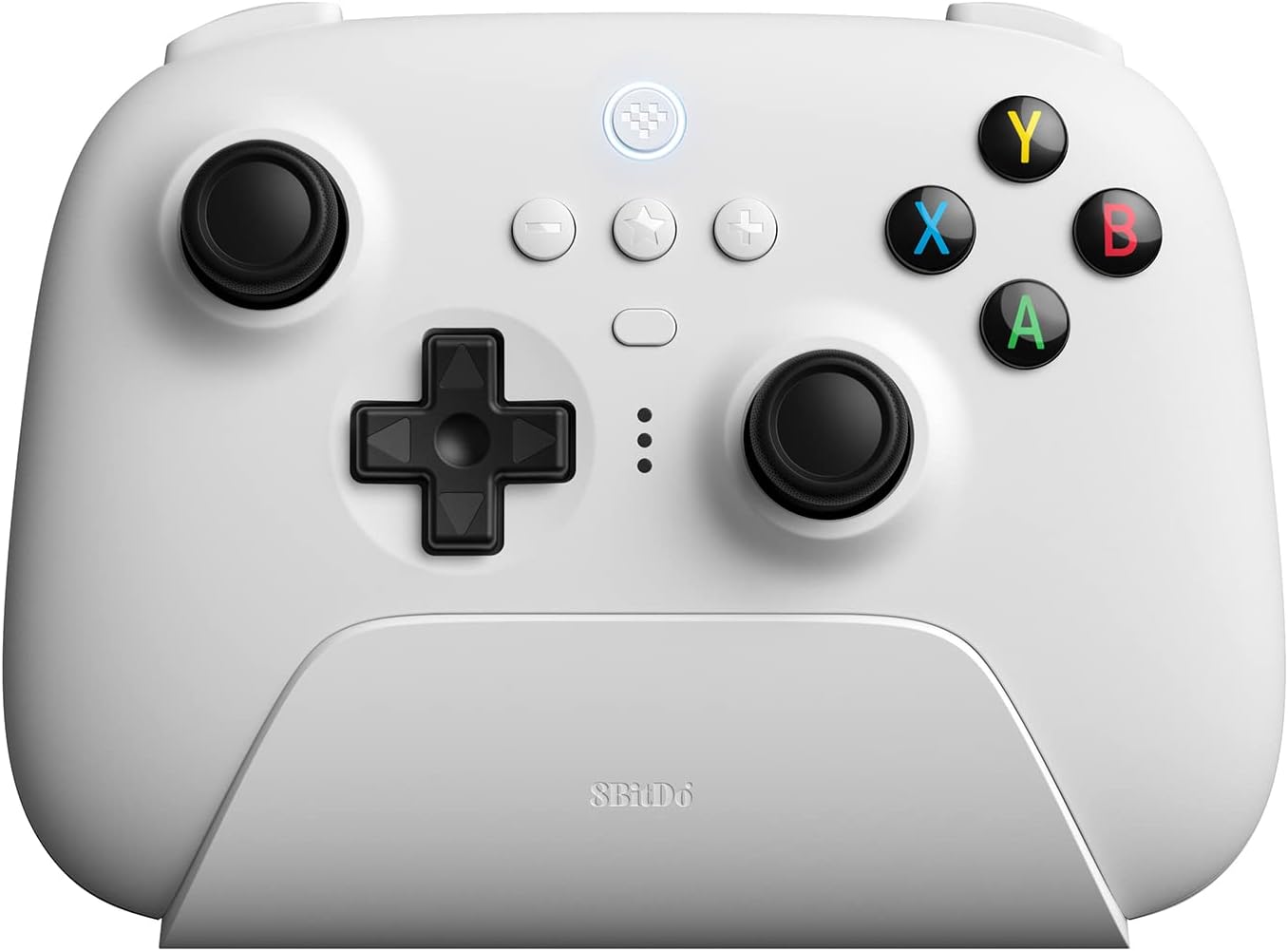 Alternative view of 8Bitdo Hall Effect 2.4G Controller ve Şarj - Beyaz Windows, PC Ipad Uyumlu