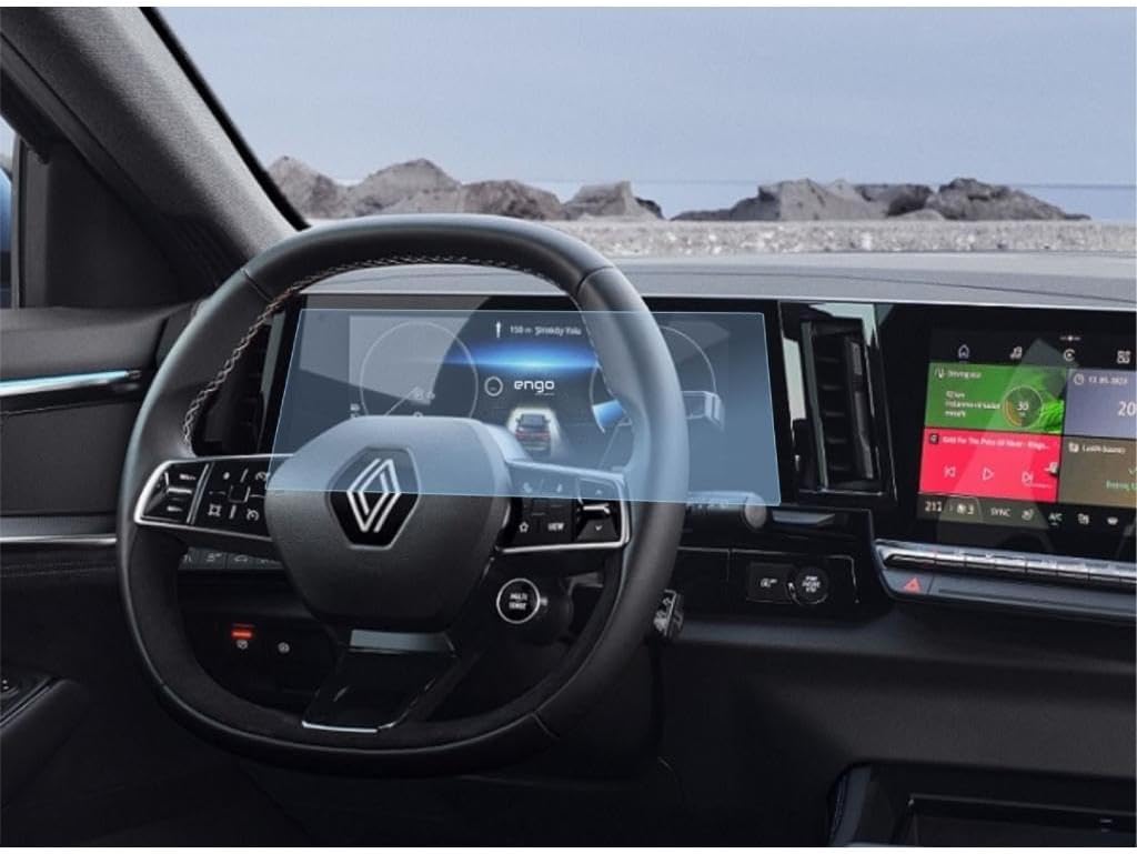 Alternative view of Renault Austral 12.3 inç Dijital Gösterge ile Uyumlu Ekran Koruyucu Şeffaf