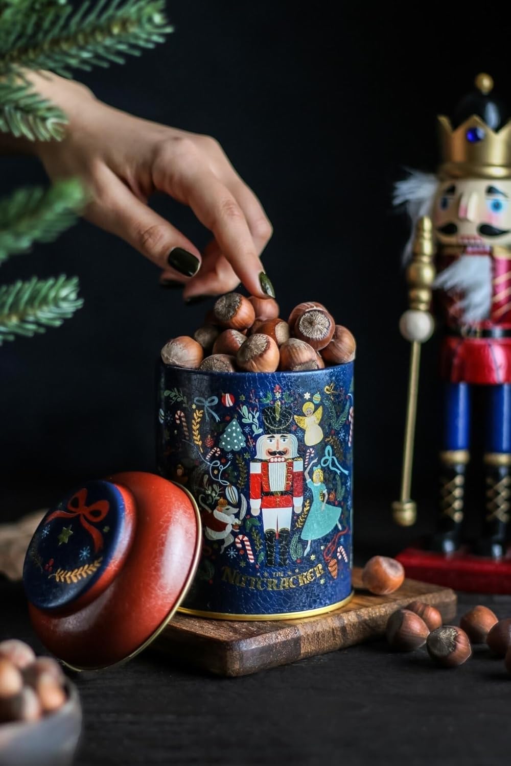 Alternative view of EVLE-Er080-v1 Nutcracker Desenli Baharatlık 0,6 Lt (Nutcracker)