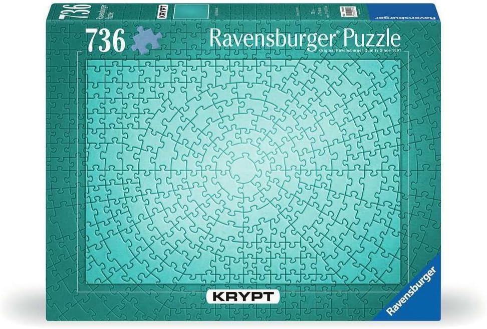 , 736p Puzzle Krypt Metalik Mint, Yetişkin Puzzle