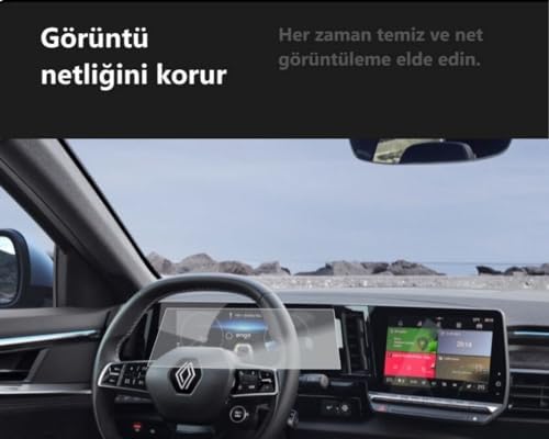 Alternative view of Renault Austral 12.3 inç Dijital Gösterge ile Uyumlu Mat Ekran Koruyucu