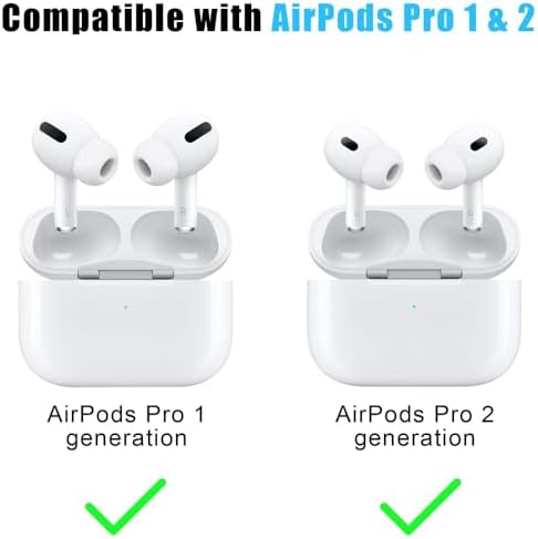 Alternative view of AirPods Pro için Kulaklık Uçları - 6 set (XS/S/L) [AirPods Pro ile Uyumlu Kılıf - Beyaz]