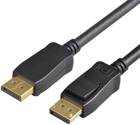 Alternative view of DP 1.4 DisplayPort Kablo 32.40 Gbps Bandwith HBR3 8K 30Hz, 4K 120Hz, 4K 60Hz, 2K 240Hz, 2K 165Hz, 1080p 240Hz Destekli HDR, FreeSync, G-Sync (2 Metre) -