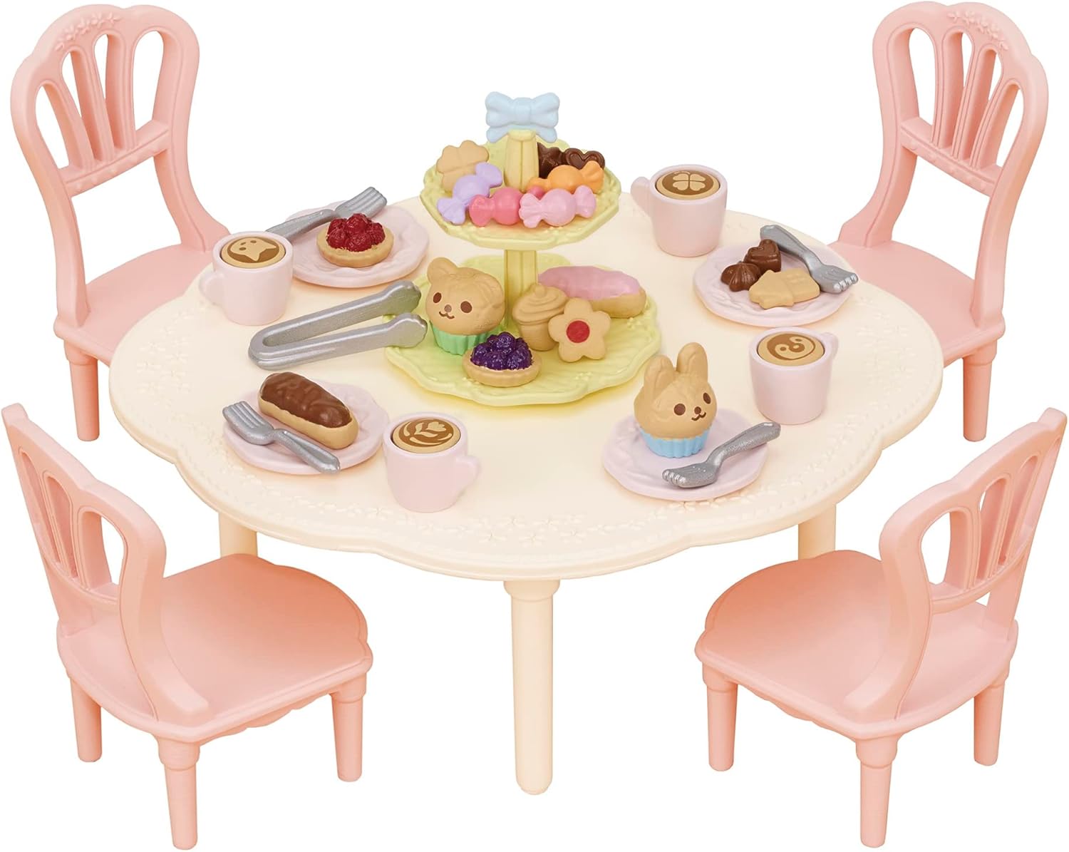 Sylvanian Families - 5742 Kahve ve Pasta Seti - Oyuncak Bebek Evi Mobilyası