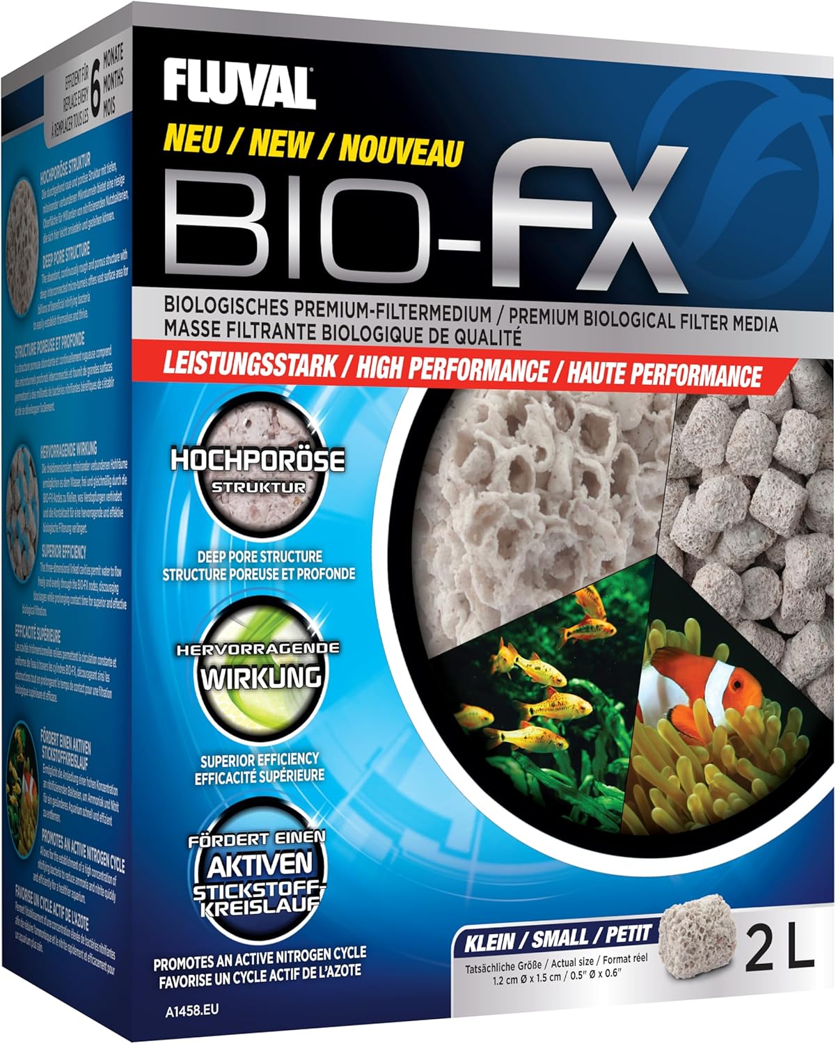 Alternative view of Fluval Bio FX Biyolojik Filtre Malzemesi 2Lt