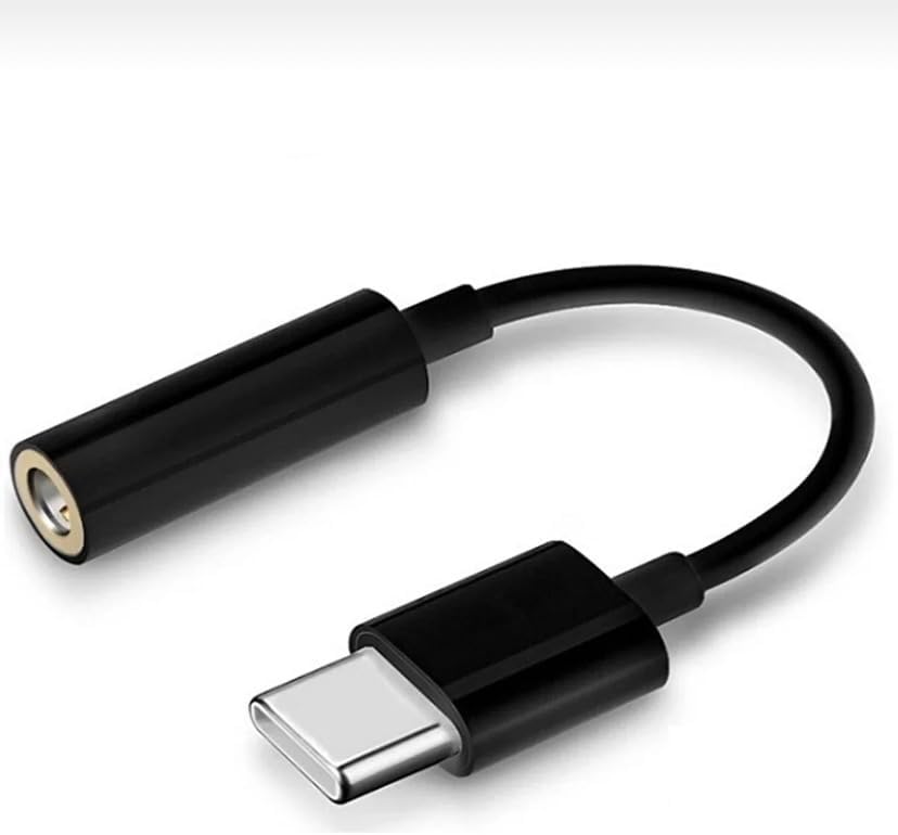 Alternative view of Type C to Aux Kulaklık Adaptörü uyumlu Type C to 3.5mm Dijital Dönüştürücü Kulaklık Adaptörü Galaxy için S22 S21 S20 S10 için uyumlu iPad Pro Uyumlu