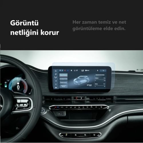 Alternative view of 500e Elektrikli Multimedya ile Uyumlu Ekran Koruyucu 10.25 inç