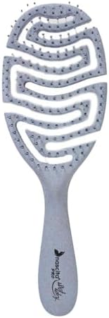 Alternative view of Açma Tarama Üç Boyutlu Geri Dönüştürülebilir Saç Fırçası Mavi - 30