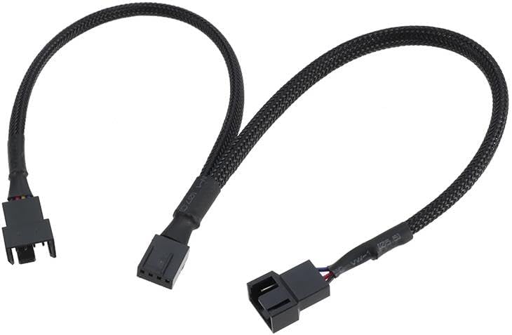 Alternative view of 5353 Fan Çoklayıcı 2 Port Y Pwm 4 Pin Splitter Çoklayıcı Switch Örgülü Kablosu (5353-2'li Port)