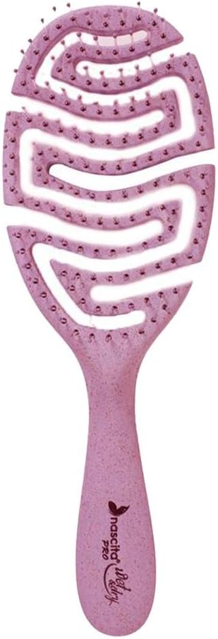 Alternative view of Açma Tarama Üç Boyutlu Geri Dönüştürülebilir Saç Fırçası Pembe - 30
