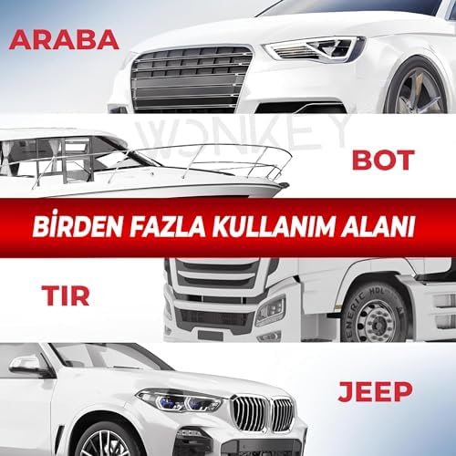 - Oto Yıkama Süngeri ve Araba Kurulama Havlusu, Mikrofiber Araç Yıkama Rus Bezi ve Sünger (2'li Paket)