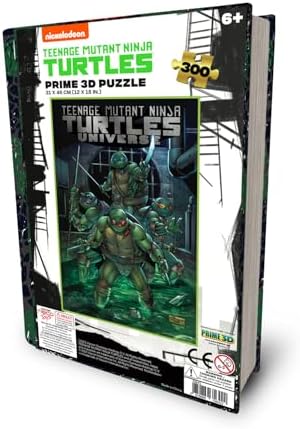 Kaplumbağalar 300 Parça Puzzle 35642 Metal Kutu