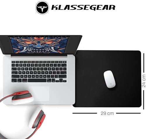 Alternative view of Mouse Pad, 29x24 ve 24x20 cm Ofis Tipi, Küçük ve Orta Boy, Kaymaz Taban, Pürüzsüz Yüzey, Baskısız Tip Masa Koruyucu, Ergonomik Mouse Ped (Orta Boy 29x24 cm)