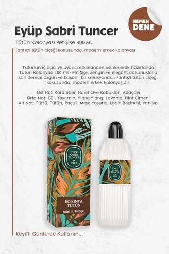 Tütün Kolonyası Pet Şişe 400 ML