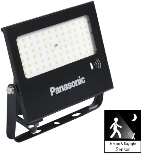 LED FLOODLIGHT SENSOR 50W 4270LM 4000K Kelvin-Sarı Işık
