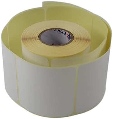 Eko Termal Etiket 80mm x 80mm Ruloda 500 Adet 40mm Çapında Direk Termal Transfer Etiketi