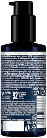 Gliss Night Elixir Onarıcı Gece Bakım Serumu, 100ml