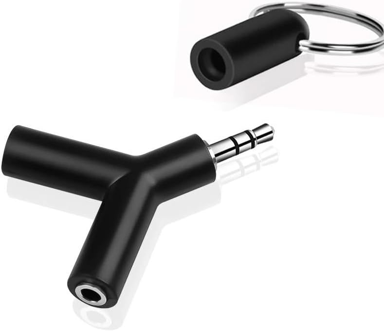 3.5mm Kulaklık Çoklayıcı Çoğaltıcı Switch Splitter Anahtarlık Adaptör