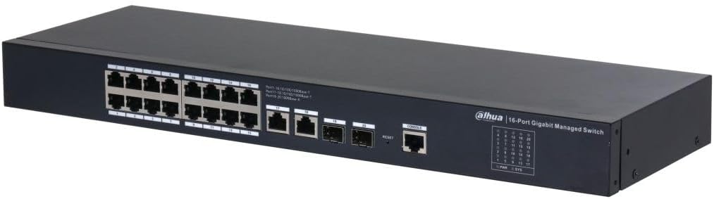 Alternative view of 16port SG4020 GIGABIT 2-SFP YÖNETİLEBİLİR SWITCH