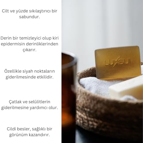 Alternative view of Luxsui%100 Doğal Kil Özlü Sıkılaştırıcı Sabun