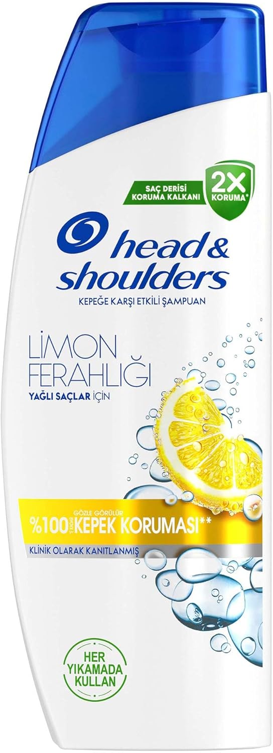 Alternative view of & Shoulders Limon Ferahlığı Kepek Karşıtı Yağlı Saçlar İçin Günlük Kullanım 330 ml Şampuan
