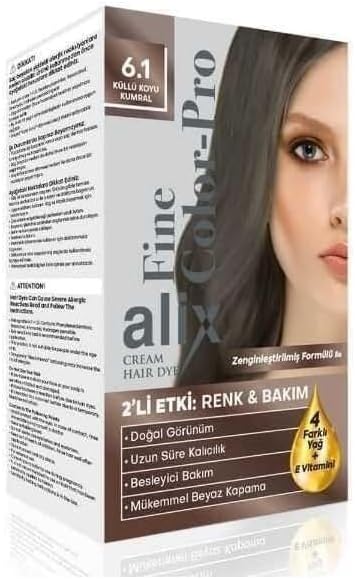 Alternative view of Alix Kit Saç Boyası 50 ml 6.1 Küllü Koyu Kumral