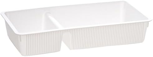 Alternative view of WH-72 Çekmece İçi İki Bölmeli Çok Amaçlı Organizer Beyaz- Dolap İçi Düzenleyici Organizer