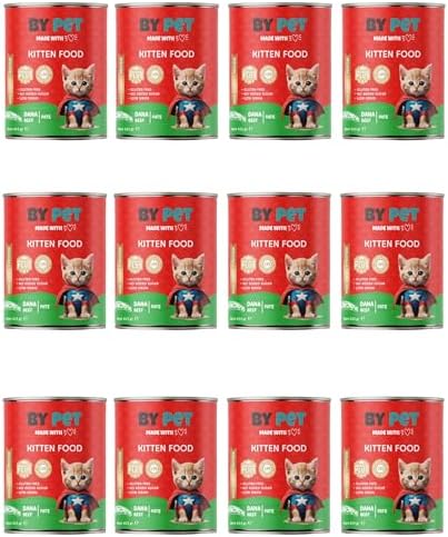 Alternative view of bypet Yavru Kediler İçin Dana Etli Konserve Yaş Mama 415 gr x 12 Adet