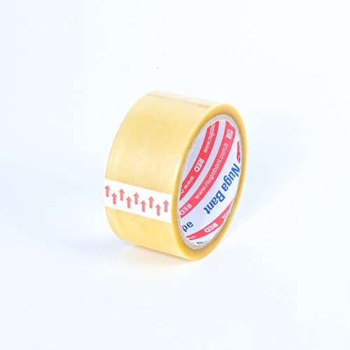 45 MM X 40 MT ŞEFFAF KOLİ BANDI HOTMELT RED 6 ADET