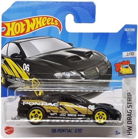 Alternative view of - ´06 Pontiac GTO - HW Drag Strip 2/10 - HCX70 - Short Card - GM - sparco - AEM - Mattel 2022