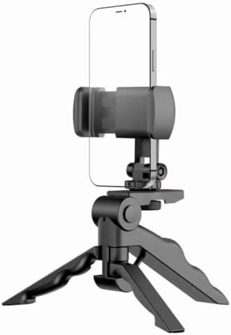 Alternative view of Modern Tasarım 3 Ayak Mini Kamera ve Telefon Tripodu + Döner Başlık Telefon Tutucu Hafif Taşınabilir K555