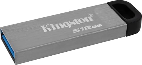Alternative view of DataTraveler Kyson USB 3.2 Gen 1 USB bellek 512 GB - şık, kapaksız metal gövdeli