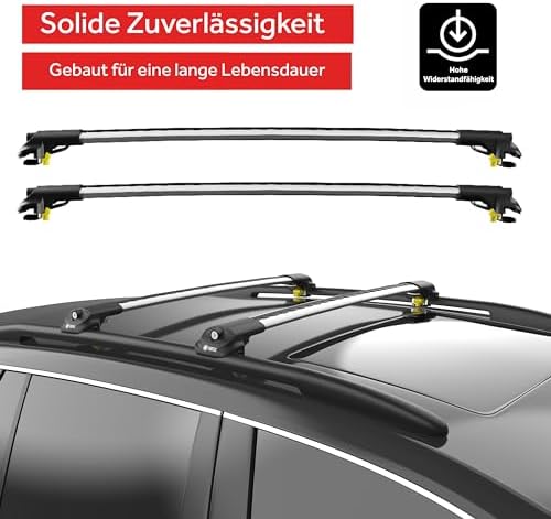 Alternative view of Renault Clio Stationwagon (Mk4) 2013-2019 ile uyumlu Ara Atkı Air1 Gri